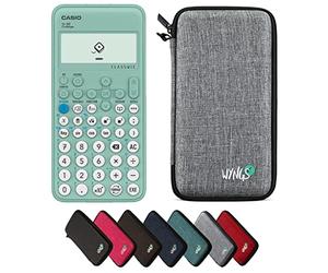 Casio fx-92 Collège including a WYNGS protective case in Light Gray - Basic Set (French)