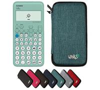 Casio fx-92 Collège including a WYNGS protective case in Turquoise - Basic Set (French)