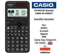 Casio ✅ FX-991CW Advanced Scientific Calculator A/AS Level Maths 540+ Funcs