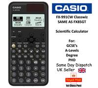 Casio ✅ FX-991CW Advanced Scientific Calculator A/AS Level Maths 540+ Funcs