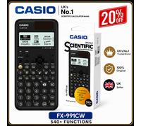 Casio ✅ FX-991CW Advanced Scientific Calculator A/AS Level Maths 540+ Funcs
