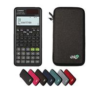 Casio fx-991ES Plus 2nd Edition with WYNGS Protective Case Dark Grey - Scientific Calculator - Basic Set