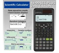 Casio Scientific Calculator FX-991EX 12 Digit Display Black