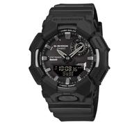 Casio G-Shock Analog-Digital All Black Resin Step Tracker Watch GAB010-1A1