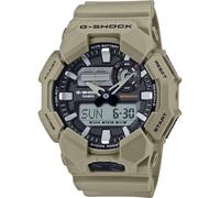 Casio G-Shock Analog-Digital Beige Resin Watch 10 Year Battery GA010-5A, tan, Modern