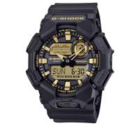 Casio G-Shock Analog-Digital Black Gold Resin Watch GA010GB-1A9