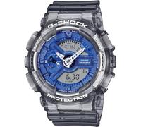 Casio G-Shock Analog-Digital Blue Dial Women GMA-S110TB-8ADR (G1378), Blue, Compact