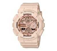 Casio G-Shock Analog-Digital Rose Gold Dial Pink Resin Watch GMAS140PG-4A