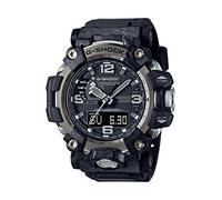 CASIO G-Shock Carbon MUDMASTER Radio Solar Triple Sensor Watch for Men - Outdoor Adventure, GWG-2000-1A1JF