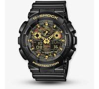 Casio G-Shock Classic Dual Display Camouflage Plastic Strap Watch GA-100CF-1A9ER