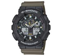 Casio Men's Analogue-Digital Quartz Watch with Plastic Strap GA-100TU-1A3ER
