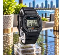 CASIO G-SHOCK DW-5600UE-1ER MENS BLACK DIGITAL CHRONO RETRO DIAL WATCH NEW