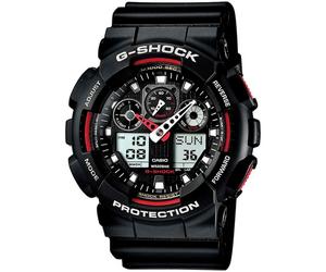 Casio G-Shock GA-100-1A4ER - Man - 51 mm - Digital - Quartz - Mineral Glass Black 28 mm