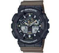 Casio G-Shock GA-100TU-1A3ER - Man - 51 mm - Analogue - Quartz - Mineral Glass Black 28 mm