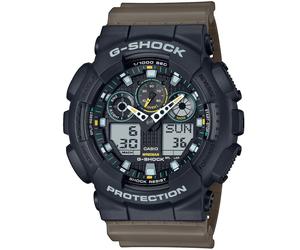 Casio G-Shock GA-100TU-1A3ER - Man - 51 mm - Analogue - Quartz - Mineral Glass Black 28 mm