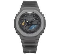 Casio G-SHOCK GA-2100FT-8AER - Man - 45 mm - Analogue - Quartz - Mineral Glass Grey 45 mm