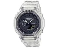 Casio G-Shock GA-2100SKE-7A Carbon Core Analog Digital Watch 200m UK Clear Resin