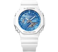 Casio Men's Analogue-Digital Quarz Watch with Plastic Strap GA-2100WS-7AER
