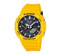 Casio G-Shock GA-B2100C-9AER Yellow Resin Strap Bluetooth Solar Combination Watch