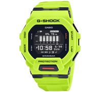 Casio G-Shock GBD-200-9ER Men's Digital Quartz Watch with Bluetooth, Stopwatch, Countdown Timer, Alarm, 49.4 mm Yellow Resin Case with Plastic Band, 20 Bar Water Resistance