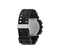 Casio GA-100CF-1A9ER Men's G-Shock Alarm Chronograph Resin Strap Watch, Black/Amber