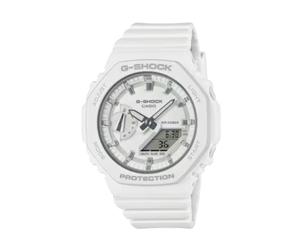 Casio G-Shock GMA-S2100-7A Analog Digital Watch 200m UK White Slim Resin Eco Fit