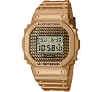 Casio G-shock Gold Chain Box Set DWE-5600HG-1ER - Man - 49 mm - Digital - Quartz - Mineral Glass Gold 26 mm