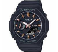 Casio G Shock Mid Size White Neo Display White Strap Watch, Multi, Women Print