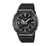 Casio Mens G-Steel Black Dual Display Strap Watch GM-2100LXB-1AER