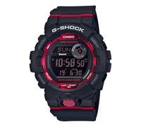 Casio G-Shock Men's Digital GBD800-1 Watch Black Red