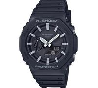 Casio G-Shock Mens Watch GA-2100-1AER Octagon Black Carbon Core Guard Alarm 200M