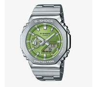 Casio G-Shock Metallic Green Dual Display Watch GM-2110D-3AER