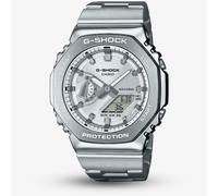 Casio G-Shock Metallic Silver Dual Display Watch GM-2110D-7AER
