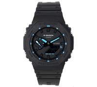 Casio G-SHOCK Neon Accent Alarm World Time Timer GA-2100-1A2 200M Mens Watch