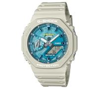 Casio G-Shock Oasis Collection Beige Blue Octagonal Watch GA2100AS-5A