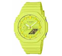 Casio G-Shock One Tone Neon Yellow Rubber Watch GA-2100-9A9ER