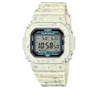 Casio G-Shock Recycled Resin White Green Digital Watch G5600BG-5, Off-White