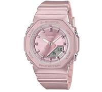 Casio G-Shock Silky Tone Pearlescent Pink Analog-Digital Watch GMA-P2100ST-4A, Pink, minimalist