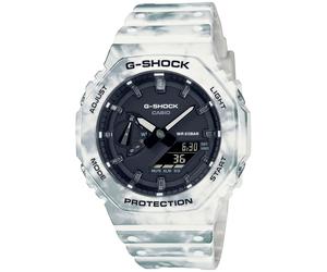Casio G-Shock Snow Camo GAE-2100GC-7AER - Man - 46 mm - Digital - Quartz - Mineral Glass Black 48.5 x 45.4 x 11.8