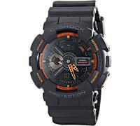 Casio Ga-110Ts-1 A4 - Wristwatch, Male, Resin, Black, Resin, Black