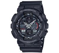 Casio GA-140-1A1ER G-Shock Chronograph Divers Watch Quartz Unisex Black 51mm ...