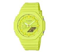Casio G-Shock One Tone Neon Yellow Rubber Watch GA-2100-9A9ER