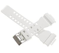 Casio GA100 A-7 G8900 A-7 Gr8900 A-7 Gw8900 A-7 10347710 - White 16mm x 18cm Glossy Stainless Steel Watch Band