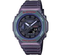 Casio GA2100AH-6A Men's Carbon Core Octagonal Analog Digital Alarm Chronograph G Shock Watch