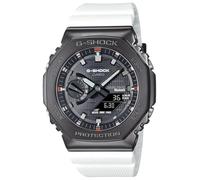 Casio GBM-2100 Tough Solar Wristwatch, Metal Cover, Bluetooth Included, Biomass Plastic, Limited Color: White/Black, Bracelet Type