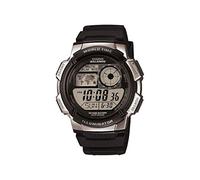 Casio Gents 43.00mm Quartz Watch with LCD Digital dial and Black Rubber Strap Strap AE-1000W-1A2VEF