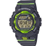 Casio Gents 48.00mm Quartz Watch with LCD Digital dial and Black Rubber Strap Strap GBD-800-8ER