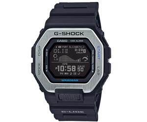 Casio Gents 51.00mm Quartz Watch with Black Digital dial and White Plastic/Resin Strap Strap GBX-100-1ER