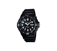 Casio Gents Classic Analogue Black Resin Strap Watch
