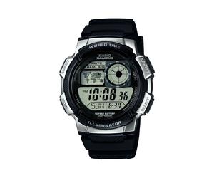Casio Gents Classic LED Illuminator Black Resin Strap Watch